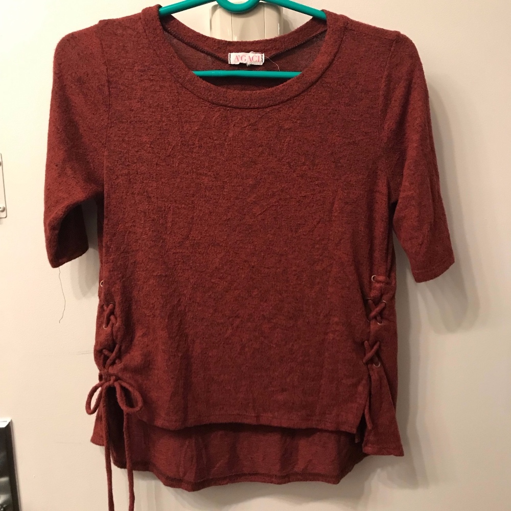 1/2 sleeve sweater